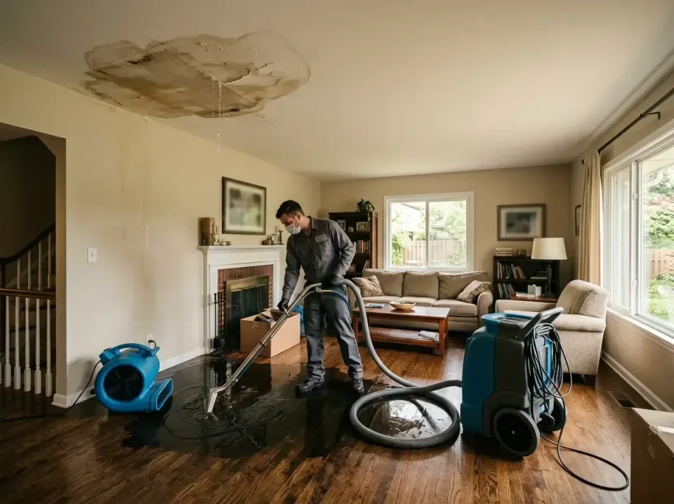 attic-pipe-burst-ceiling-drip-008 — frequently asked questions, Water Damage Restoration & Carpet Care in Jonesville, MI